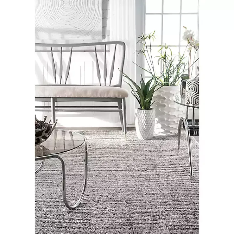 Kirklands Home Area Rugs|Abstract Waves Sherill Area Rug, 5x8