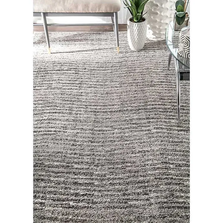Kirklands Home Area Rugs|Abstract Waves Sherill Area Rug, 5x8