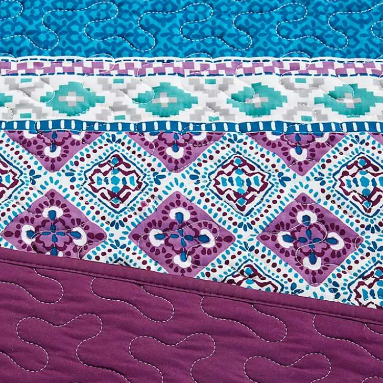 Kirklands Home Quilts|Adley Reversible Daybed 6-pc. Quilt Cover Set