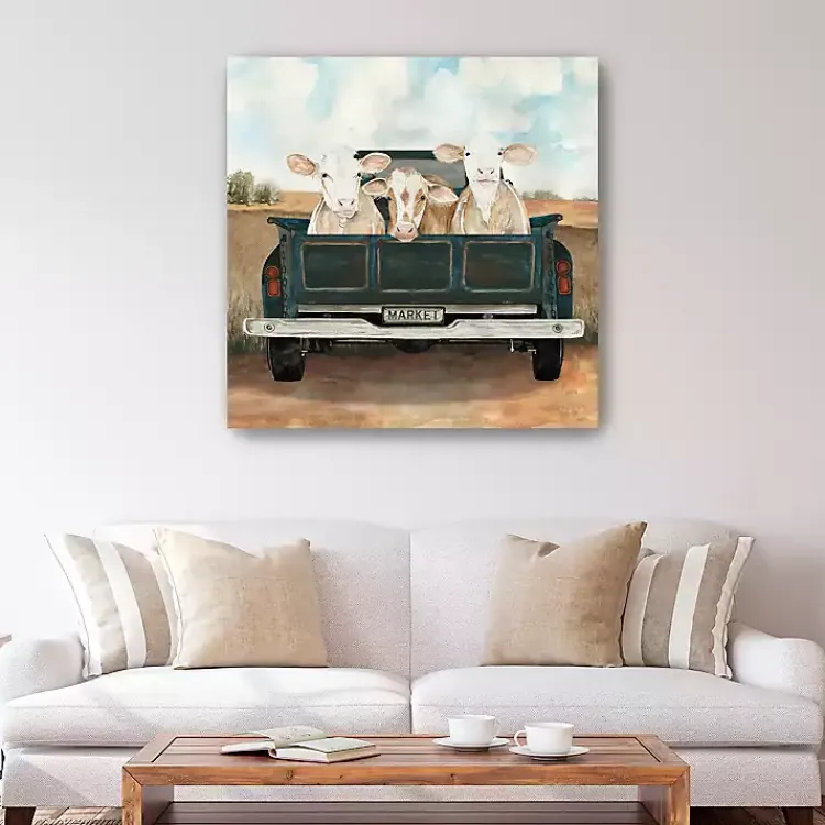 Kirklands Home Canvas Art|Along for the Ride Canvas Art Print, 40x40 in. Multi