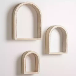 Kirklands Home Shelves|Amalie Beaded Arch Shelves, Set of 3