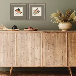 Kirklands Home Framed Art|Amanita Mushroom Framed Art Prints, Set of 2