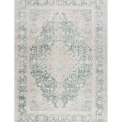 Kirklands Home Area Rugs|Amelie Green Traditional Washable Area Rug, 8x12