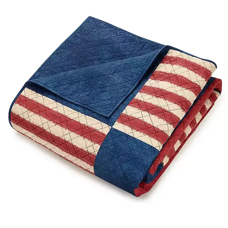 Kirklands Home Quilts|Americana Patch 3-pc. Full/Queen Quilt Set