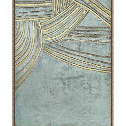 Kirklands Home Canvas Art|Ancient Gold Sun Canvas Art Print