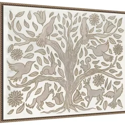 Kirklands Home Canvas Art|Animal Tree Canvas Art Print, 30x23 in.