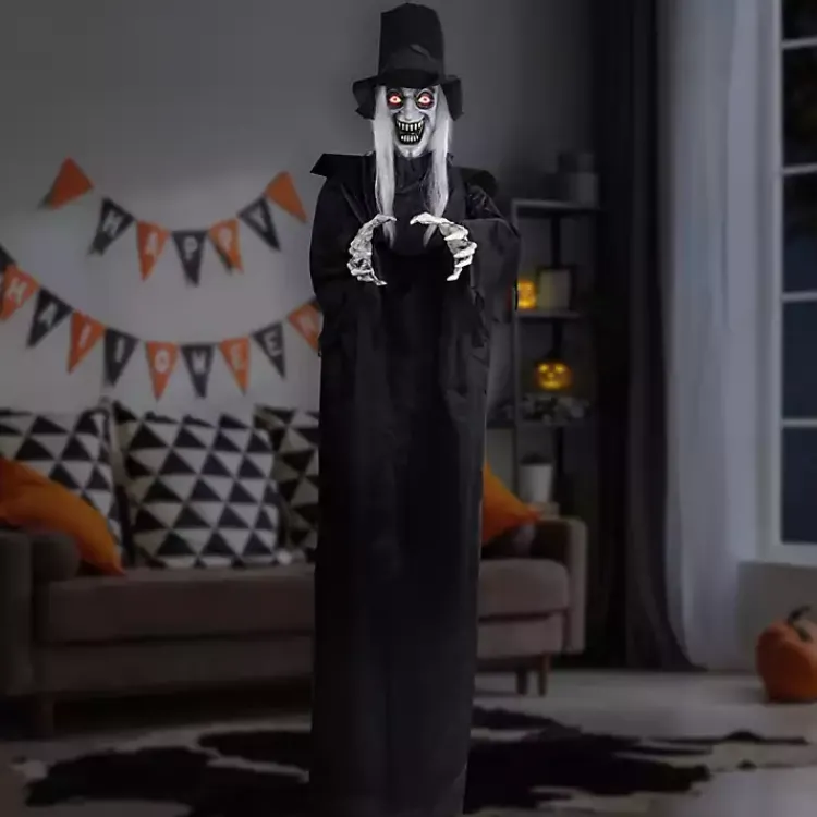 Clearance Animated Hanging Vampire Halloween Décor, 6 ft. Halloween