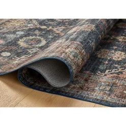 Kirklands Home Area Rugs|Anniston Denim Sunset Area Rug, 5x8