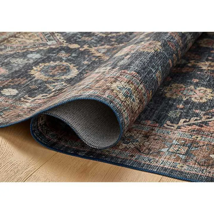 Kirklands Home Area Rugs|Anniston Denim Sunset Area Rug, 5x8