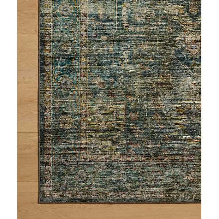 Kirklands Home Area Rugs|Anniston Vintage Blue Area Rug, 5x8