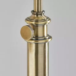 Kirklands Home Table Lamps|Antique Arched Adjustable Table Lamp Brass