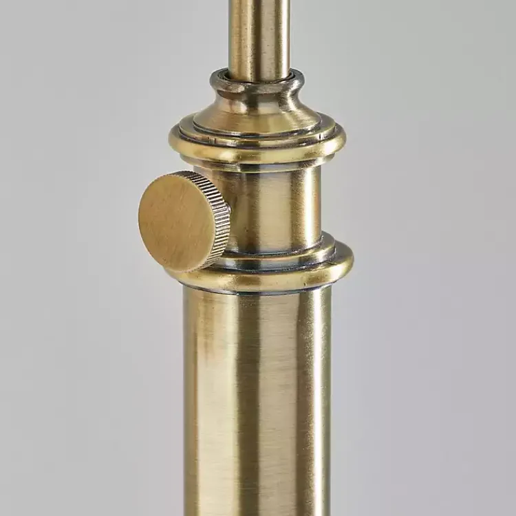 Kirklands Home Table Lamps|Antique Arched Adjustable Table Lamp Brass