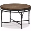 Kirklands Home Coffee Tables|Antique Bronze Round Coffee Table