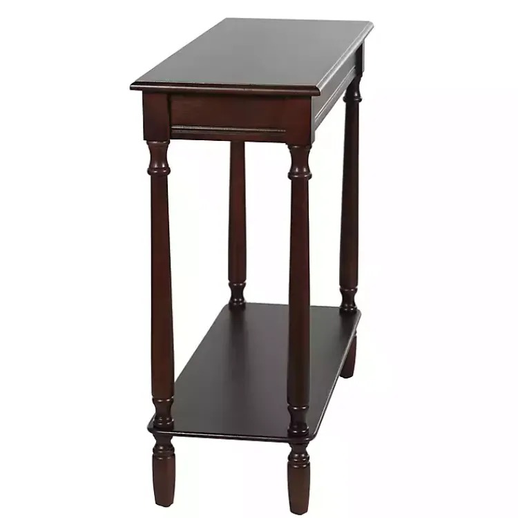 Kirklands Home Console Tables|Antique Wood Rachel Console Table Brown