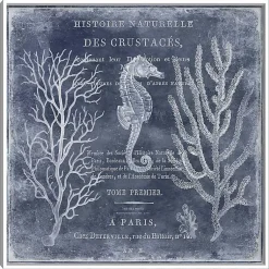 Kirklands Home Framed Art|Antique Deep Blue Sea II Framed Art Print