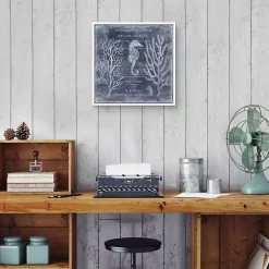 Kirklands Home Framed Art|Antique Deep Blue Sea II Framed Art Print