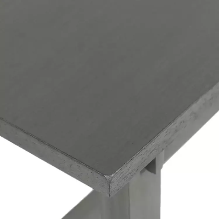 Kirklands Home Benches & Ottomans|Antique Wood Noah Bench Gray