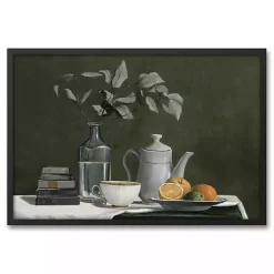 Kirklands Home Canvas Art|Antique Still Life Canvas Art Print Green