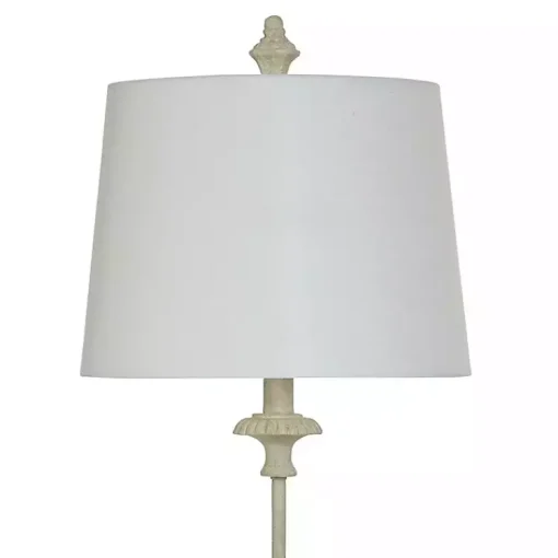 Kirklands Home Buffet Lamps|Antique Cast Buffet Lamp Ivory