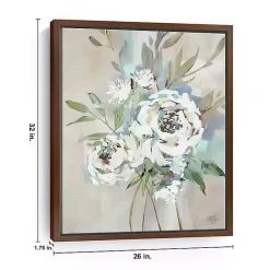 Kirklands Home Framed Art|Antique Rose II Framed Canvas Art Print