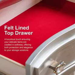 Kirklands Home Coffee Tables|Antique Wood 4-Drawer Heather Coffee Table White