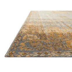 Kirklands Home Outdoor Rugs|Antiqued Ivory Copper Outdoor Area Rug, 5x7