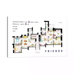 Kirklands Home Canvas Art|Apartment from Friends Canvas Art Print