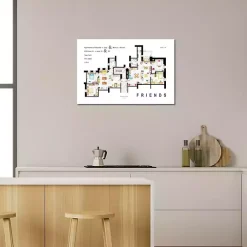 Kirklands Home Canvas Art|Apartment from Friends Canvas Art Print