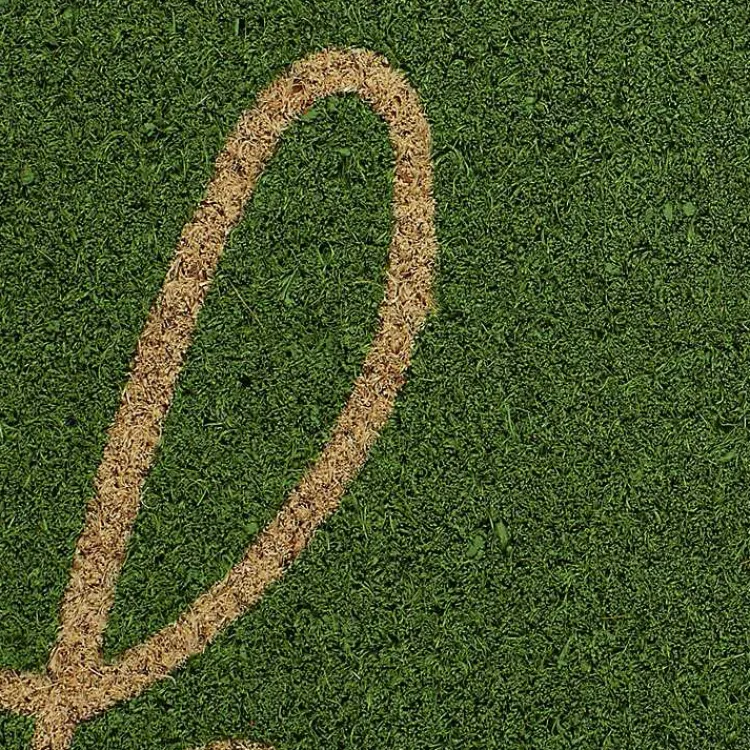 Kirklands Home Doormats|Apple Hello Doormat Green