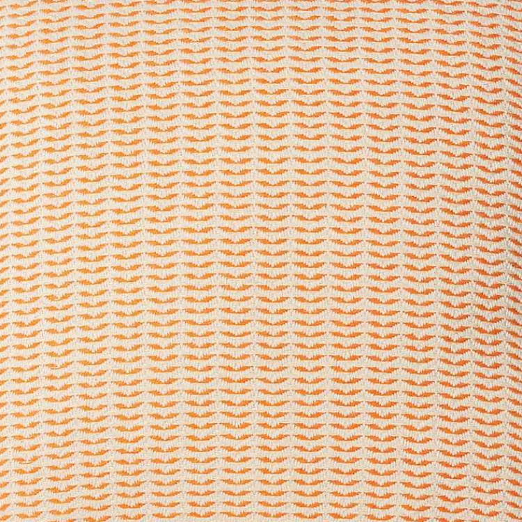Sale Apricot Trapeze Organic Cotton Throw Pillow Pillows