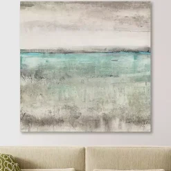 Kirklands Home Canvas Art|Aqua Horizon Giclee Canvas Art Print