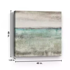 Kirklands Home Canvas Art|Aqua Horizon Giclee Canvas Art Print