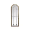 Kirklands Home Decorative Mirrors|Arched Windowpane Wall Mirror