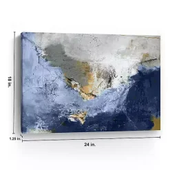 Kirklands Home Canvas Art|Arctic Abstract I Canvas Art Print, 24x18 in.