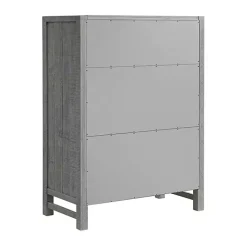 Kirklands Home Dressers & Chests|Arden Wood 5-Drawer Chest Gray