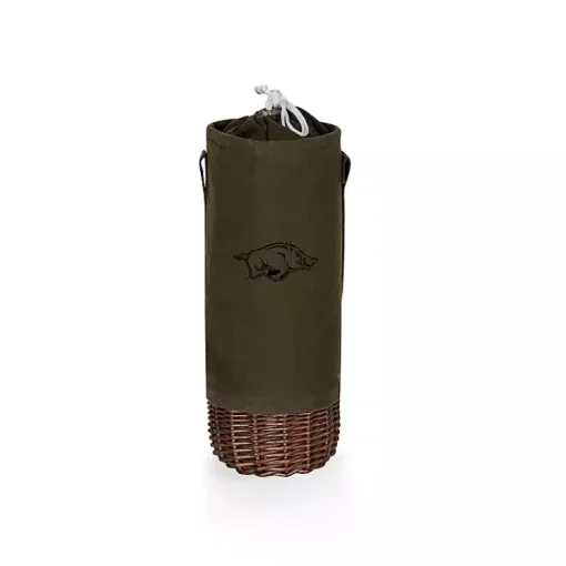 Kirklands Home Barware|Arkansas Razorbacks Insulated Wine Bottle Tote