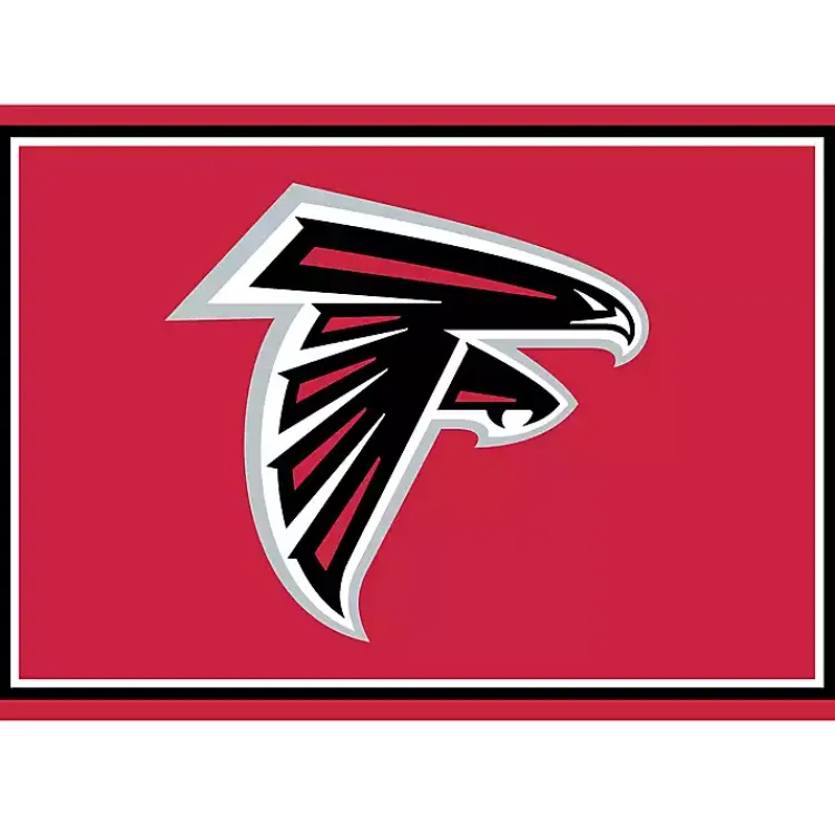 Kirklands Home Area Rugs|Atlanta Falcons Area Rug, 3x4 Red