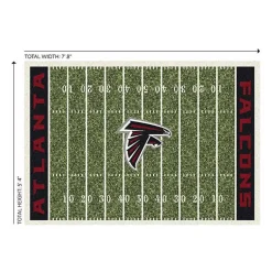 Kirklands Home Area Rugs|Atlanta Falcons Home Field Area Rug, 6x8