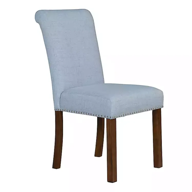 Kirklands Home Dining Chairs|Aubrey Upholstered 2-pc. Dining Chair Set Blue