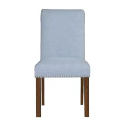 Kirklands Home Dining Chairs|Aubrey Upholstered 2-pc. Dining Chair Set Blue