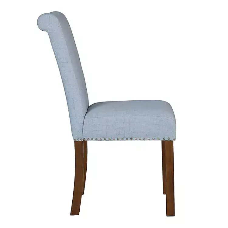 Kirklands Home Dining Chairs|Aubrey Upholstered 2-pc. Dining Chair Set Blue
