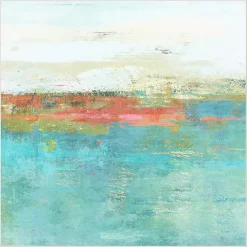 Kirklands Home Canvas Art|August Haze Framed Canvas Art Print