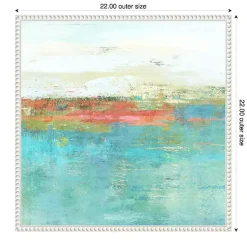 Kirklands Home Canvas Art|August Haze Framed Canvas Art Print