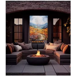 Kirklands Home Outdoor Wall Decor|Autumn Ascension Outdoor Canvas Art Print