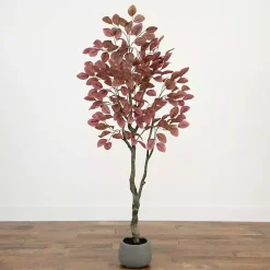 New Autumn Dogwood Tree in Decorative Planter, 6 ft. Trees & Topiaries