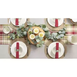 Kirklands Home Table Linens|Autumn Harvest Plaid Table Runner