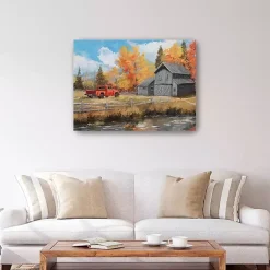 Sale Autumn Homecoming Canvas Art Print Fall