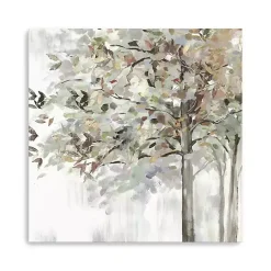 Kirklands Home Canvas Art|Autumn Leaves Neutral Giclee Canvas Art, 40x40 in. Tan