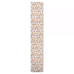 Outlet Autumn Patchwork Table Runner, 72 in. Fall