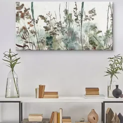 Kirklands Home Canvas Art|Autumn Reeds Panel Canvas Art Print Multi